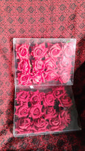 Flower Rose Hair Pin / Clip Velvet Flower Design (12 pcs Set)