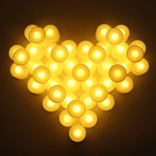 Decorative LED tealight for weddings and parties