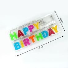 Decoratives Plastic Happy Birthday 13 LED Letter Battery Operated String Lights, Outdoor String Lights (Multicolour)