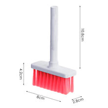 Soft dust clean brush with corner gap duster and keycap puller for PC