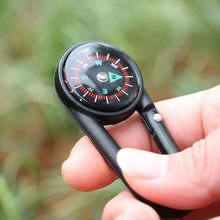 Clip Snap Hook Mini Compass (1 Pc / Mix Design)